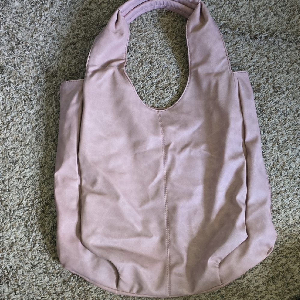 Jessica Simpson Pink Tote Bag with Slouchy Design